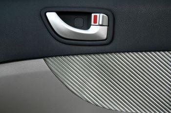 Heads-Up OptionZ Carbon Stylized Door Panel Fabric Recovery Kit