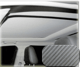Heads-Up OptionZ Carbon Stylized Sunroof Fabric Recovery Kit