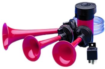 Hella 12V Triple-Tone Air Horn Kit