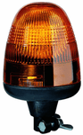Hella Flexible Pole Mount Amber Rotating Halogen Light
