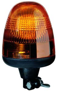 Hella Flexible Pole Mount Amber Rotating Halogen Light