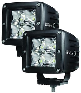 Hella ValueFit Cube 4 LED Spot Lighting Kit