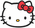 Hello Kitty Face Utility Mat
