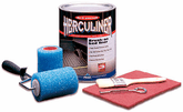 Herculiner Black Brush-On Truck Bed Liner Kit (Gallon)