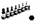 Hex Bit Set 7 Pc. 3/8" Square Drive
