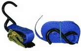 Highland 14' Ratchet Tie Down With Coated Hook