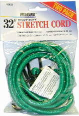 Highland 32" Heavy Duty Stretch Cord (2 Pack)