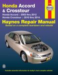 Honda Accord & Crosstour Haynes Repair Manual (2003-2014)