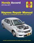 Honda Accord Haynes Repair Manual (2013-2017)