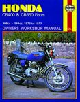 Honda CB400 & CB550 Fours Haynes Repair Manual (1973 - 1977)