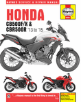 Honda CB500F/X & CBR500R Haynes Repair Manual (2013-2015)