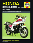 Honda CB750 and CB900 dohc Fours Haynes Repair Manual (1978 - 1984)