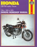 Honda CB750 SOHC Fours Haynes Repair Manual (1969 - 1979)