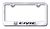 Honda Civic Laser Etched Stainless Steel License Plate Frame