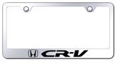 Honda CR-V Laser Etched Stainless Steel License Plate Frame