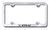 Honda CR-V Laser Etched Stainless Steel Wide License Plate Frame