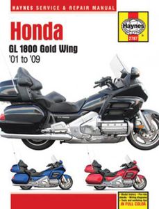 Honda GL 1800 Gold Wing Haynes Repair Manual (2001-2009)