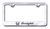 Honda Insight Laser Etched Stainless Steel License Plate Frame