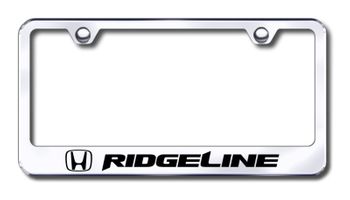 Honda Ridgeline Laser Etched Stainless Steel License Plate Frame