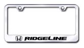 Honda Ridgeline Laser Etched Stainless Steel License Plate Frame