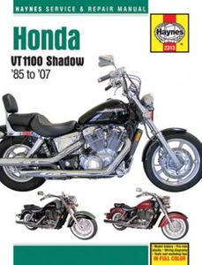 Honda Shadow VT1100 Haynes Repair Manual (1985 - 2007)