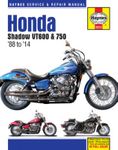 Honda Shadow VT600 & VT750 Haynes Repair Manual (1988-2014)