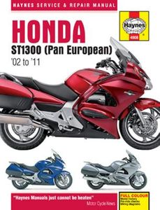 Honda ST1300 & ST1300A Haynes Repair Manual (2002-2011)