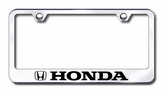 Honda Stainless Steel License Plate Frames