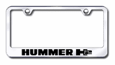 Hummer Stainless Steel License Plate Frames