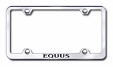 Hyundai Equus Laser Etched Stainless Steel Wide License Plate Frame