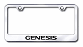 Hyundai Genesis Laser Etched Stainless Steel License Plate Frame