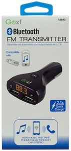 GOXT Mobile Device Bluetooth & FM Transmitter 