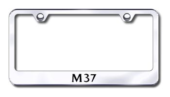 Infiniti M37 Laser Etched Stainless Steel License Plate Frame