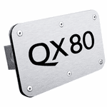 Infiniti QX80 Stainless Steel Hitch Plug