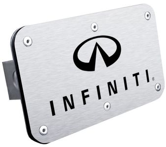 Infiniti Stainless Steel Name & Logo Hitch Plug