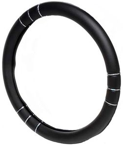 Insignia Grip Black Steering Wheel Cover