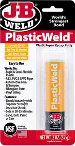 J-B Weld Plastic Repair Epoxy Putty (2 oz.)