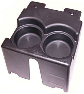 Jeep Cherokee XJ Black Console Dual Cup Holder (1984-2001)