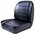 Jeep CJ Black Low Back Front Bucket Seat (1955-1986)