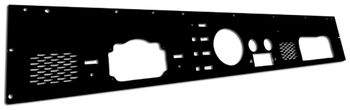 Jeep CJ Black Replacement Dash Panel (1976-1986)
