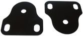 Jeep CJ Black Steel Interior Windshield Brackets (1976-1986)