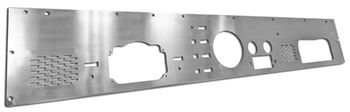 Jeep CJ Stainless Steel Dash Panel Replacements (1976-1986)