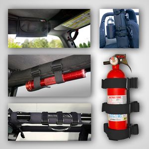 Jeep CJ & Wrangler 7 Piece Roll Bar Trim KIt (1976-2006)