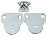 Jeep CJ & Wrangler Polished Steel Interior Windshield Brackets (1976-1995)