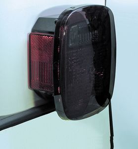 Jeep CJ & Wrangler Tail Light Blackout Covers-Pair (1976-2006)