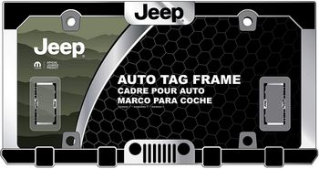 Jeep Grill and Bumper Chrome Frame 