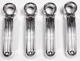 Jeep Liberty & Dodge Nitro 4 Pc. Chrome Door Handle Cover Kit (2007-2012)