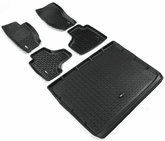 Jeep Liberty Front, Rear & Cargo All Terrain Floor Liner Set (2008-2014)