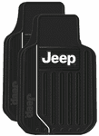 Jeep Logo Rubber Floor Mats (Pair)