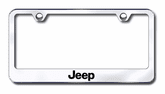 Jeep Stainless Steel License Plate Frames